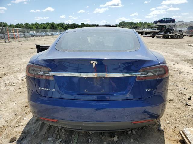 5YJSA1E22FF118339 - 2015 TESLA MODEL S Mavi foto 6