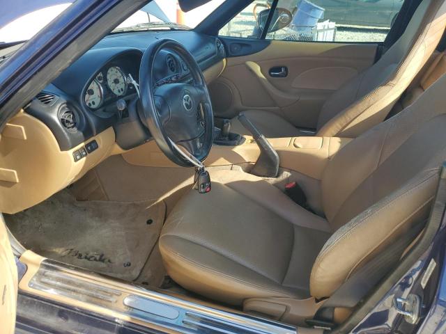 JM1NB353720231873 - 2002 MAZDA MX-5 MIATA BASE BLUE photo 7