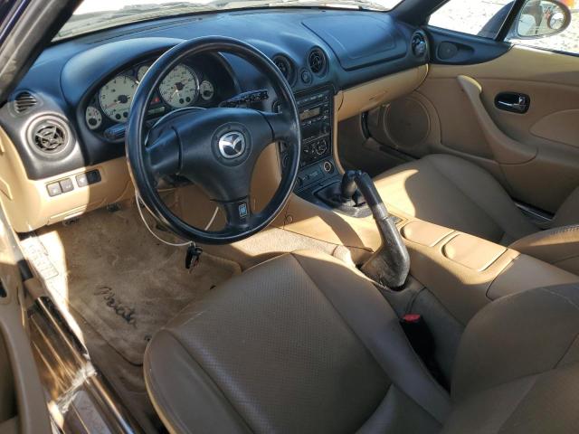 JM1NB353720231873 - 2002 MAZDA MX-5 MIATA BASE BLUE photo 8
