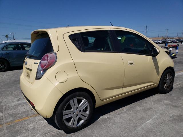 KL8CD6S94DC534406 - 2013 CHEVROLET SPARK 1LT YELLOW photo 3