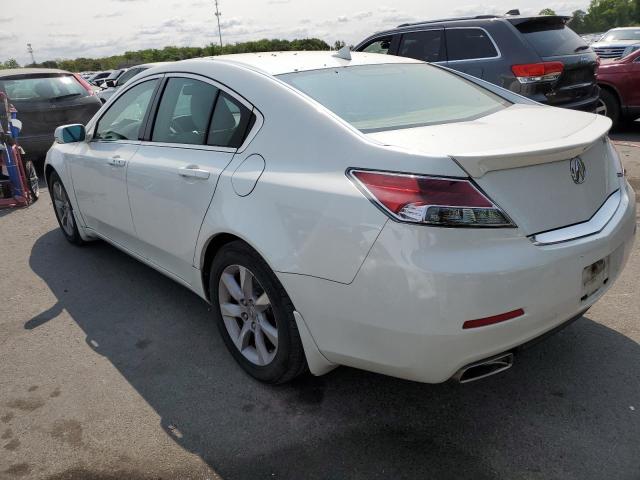 19UUA8F51EA003220 - 2014 ACURA TL TECH WHITE photo 2