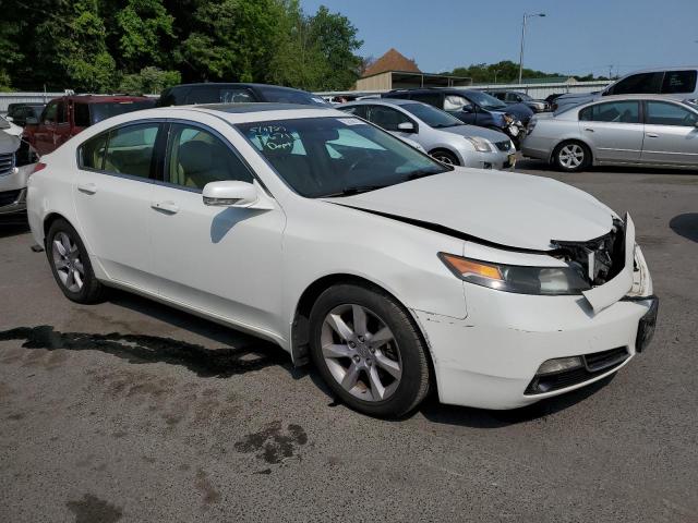 19UUA8F51EA003220 - 2014 ACURA TL TECH WHITE photo 4