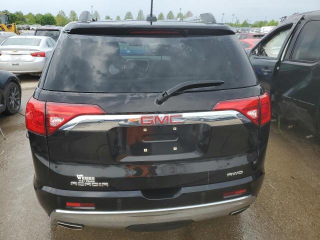 1GKKNXLS2JZ116902 - 2018 GMC ACADIA DENALI შავი ფოტო 6