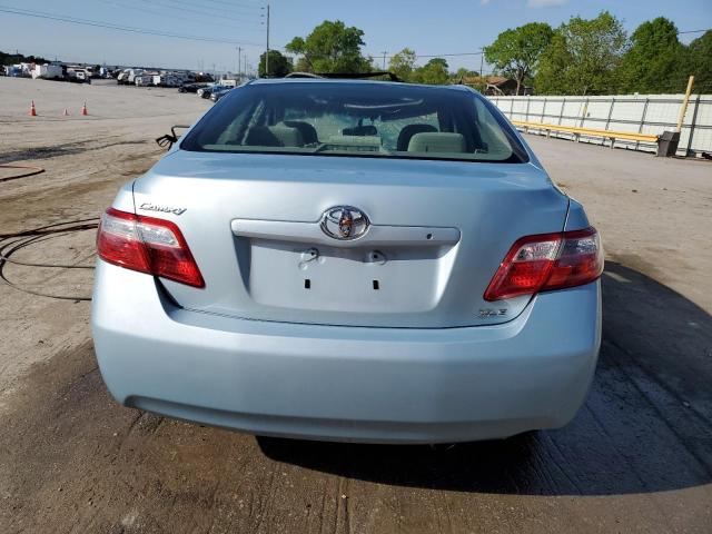 JTNBE46K673030618 - 2007 TOYOTA CAMRY CE BLUE photo 6