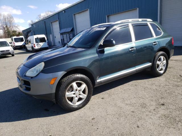 WP1AB29P54LA75063 - 2004 PORSCHE CAYENNE S BLUE photo 1