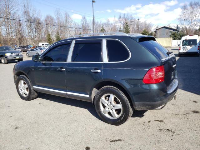 WP1AB29P54LA75063 - 2004 PORSCHE CAYENNE S BLUE photo 2