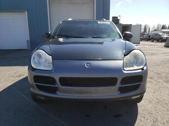 WP1AB29P54LA75063 - 2004 PORSCHE CAYENNE S BLUE photo 5