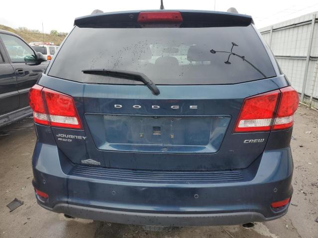 3C4PDDDG4DT702171 - 2013 DODGE JOURNEY CREW BLUE photo 6