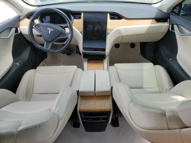 5YJSA1E21JF262344 - 2018 TESLA MODEL S BLUE photo 8