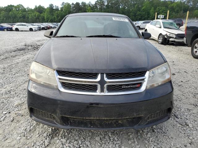 1C3CDZAB4EN199705 - 2014 DODGE AVENGER SE BLACK photo 5