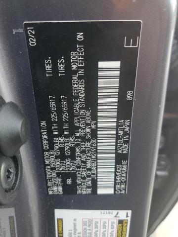 JTJDARBZ1M2191630 - 2021 LEXUS NX 300 BASE ნაცრისფერი ფოტო 13