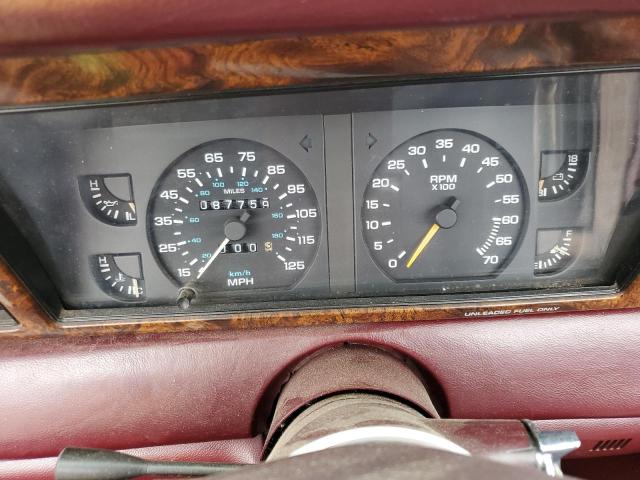 1C3XJ45K1JG432171 - 1988 CHRYSLER LEBARON BURGUNDY photo 9