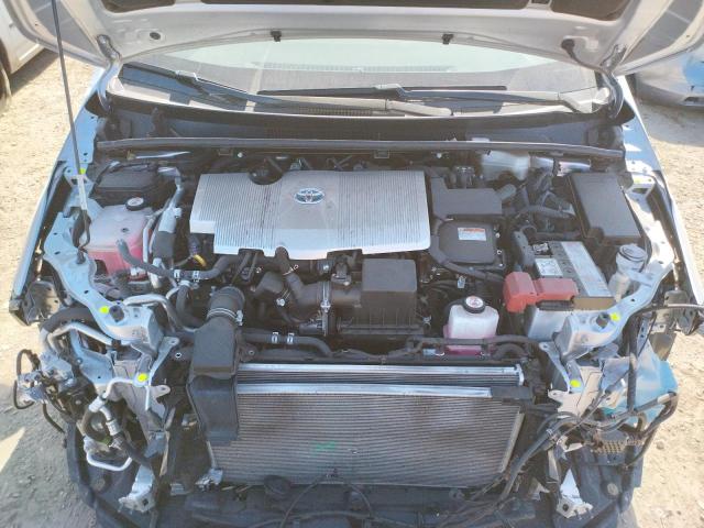 JTDKARFPXK3106987 - 2019 TOYOTA PRIUS PRIM 银色 照片 11