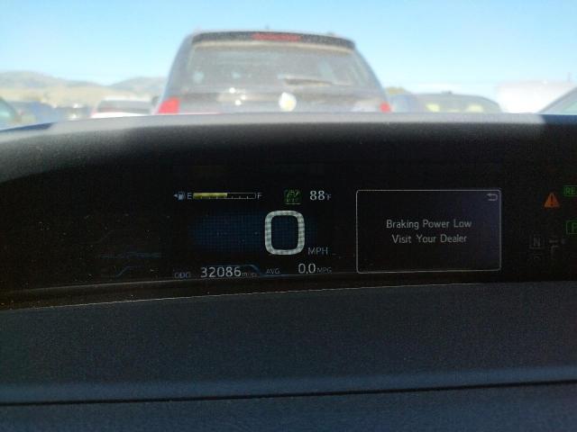 JTDKARFPXK3106987 - 2019 TOYOTA PRIUS PRIM 银色 照片 9