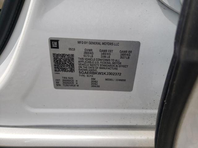 5GAERBKW1KJ302372 - 2019 BUICK ENCLAVE ESSENCE 白色 照片 14