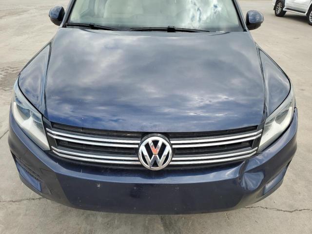 WVGAV7AX6CW560712 - 2012 VOLKSWAGEN TIGUAN S BLUE photo 12