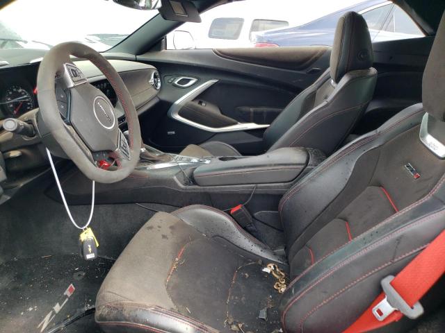 1G1FK3D69J0154334 - 2018 CHEVROLET CAMARO ZL1 WHITE photo 7