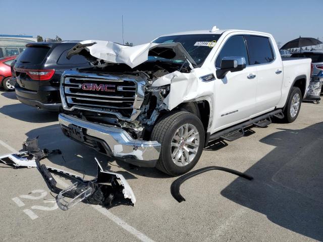 3GTP8DED9KG305781 - 2019 GMC SIERRA C1500 SLT WHITE photo 1