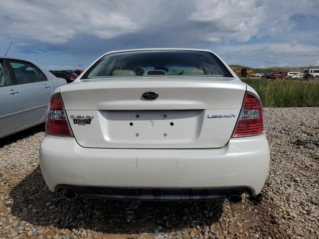 4S3BL626677214755 - 2007 SUBARU LEGACY 2.5I LIMITED WHITE photo 6