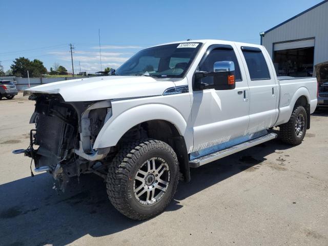 1FT7W2B69DEB67279 - 2013 FORD F250 SUPER DUTY WHITE photo 1