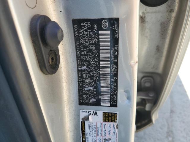 JTDKB20U457051629 - 2005 TOYOTA PRIUS 银色 照片 12