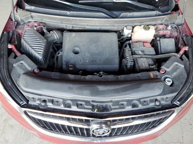 5GAERBKW7KJ126878 - 2019 BUICK ENCLAVE ESSENCE 栗色 照片 12