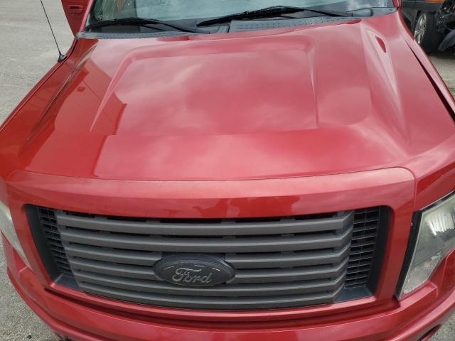 1FTFW1ET4CFC77897 - 2012 FORD F150 SUPERCREW RED photo 11