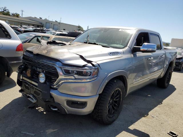 1C6SRFHT7KN712048 - 2019 RAM 1500 LIMITED SILVER photo 1