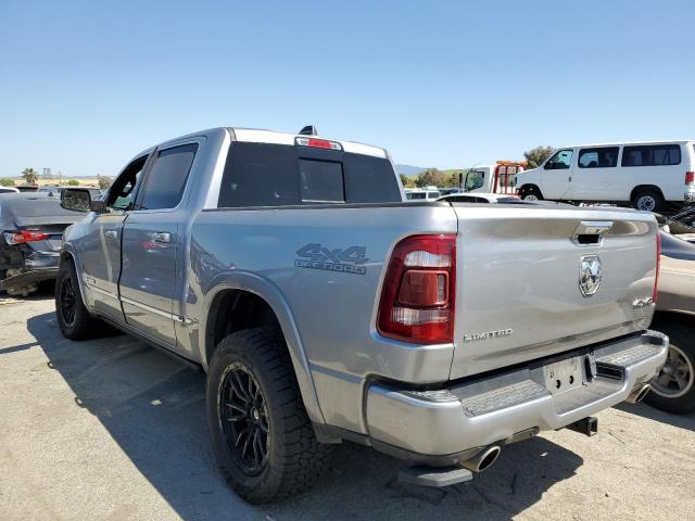 1C6SRFHT7KN712048 - 2019 RAM 1500 LIMITED SILVER photo 2