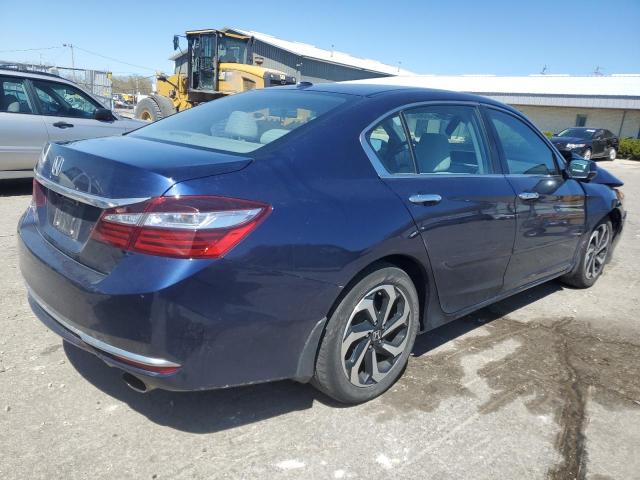 1HGCR2F04GA133596 - 2016 HONDA ACCORD EX BLUE photo 3