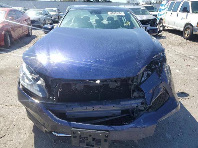 1HGCR2F04GA133596 - 2016 HONDA ACCORD EX BLUE photo 5