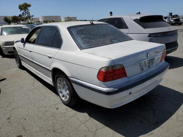 WBAGH83491DP23843 - 2001 BMW 740 IL WHITE photo 2