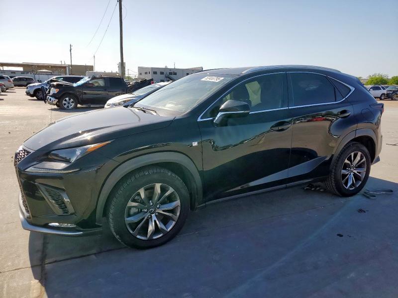 JTJSARBZ1M2191862 - 2021 LEXUS NX 300 BASE შავი ფოტო 1