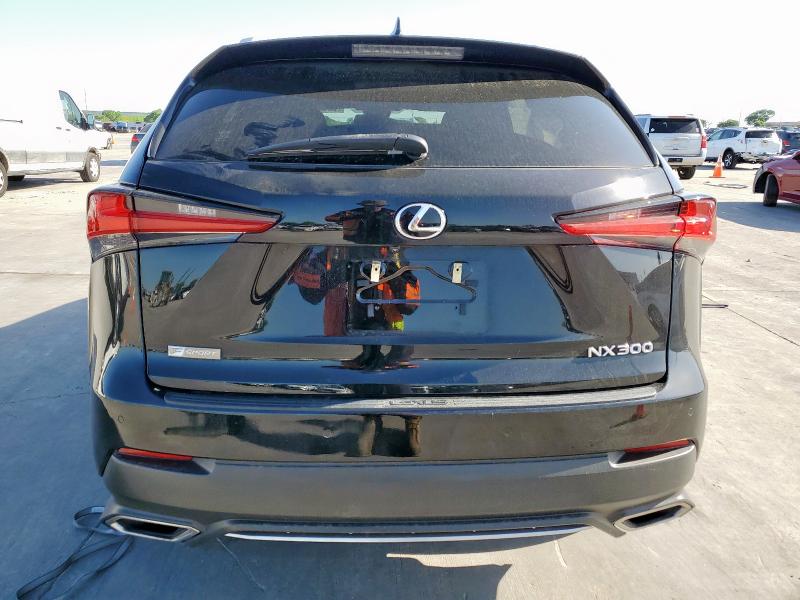 JTJSARBZ1M2191862 - 2021 LEXUS NX 300 BASE შავი ფოტო 6