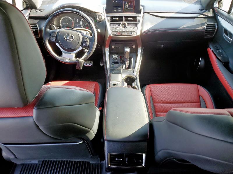 JTJSARBZ1M2191862 - 2021 LEXUS NX 300 BASE შავი ფოტო 8