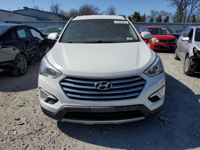 KM8SMDHF1FU127107 - 2015 HYUNDAI SANTA FE GLS WHITE photo 5