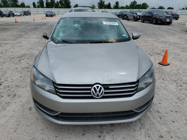 1VWBH7A33CC073821 - 2012 VOLKSWAGEN PASSAT SE SILVER photo 5