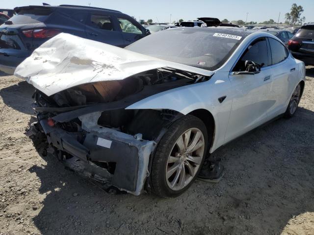 5YJSA1H11EFP43543 - 2014 TESLA MODEL S Ağ foto 1