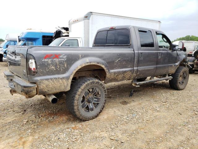 1FTWW31P16EB38275 - 2006 FORD F350 4X4 SRW SUPER DUTY GRAY photo 3