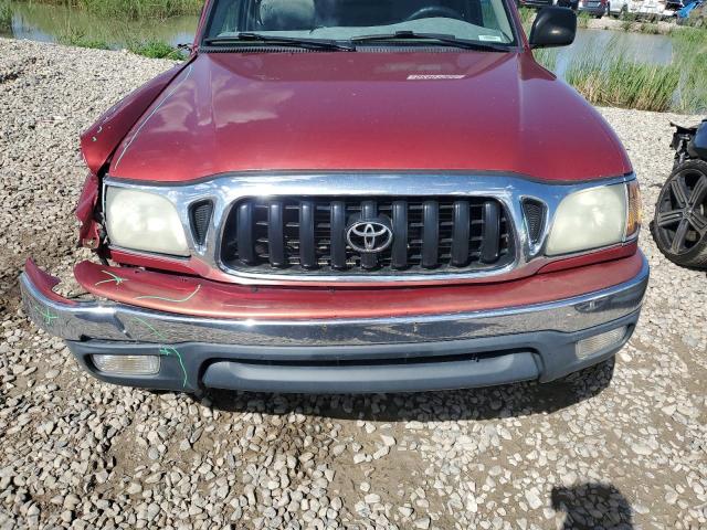 5TEWN72N61Z793903 - 2001 TOYOTA TACOMA XTRACAB RED photo 11