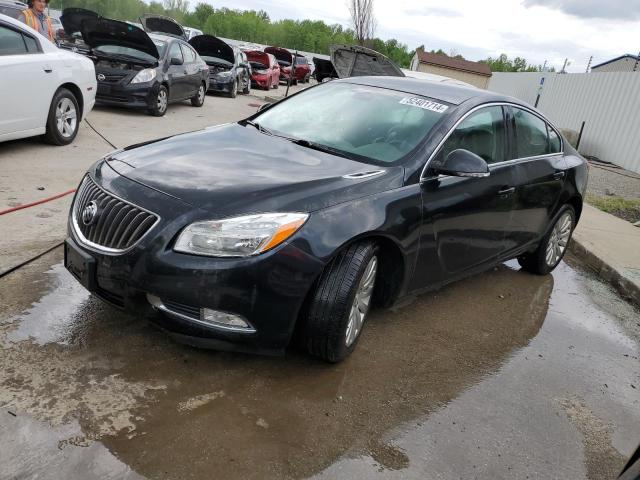 2G4GR5EK4C9112527 - 2012 BUICK REGAL BLACK photo 1