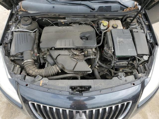 2G4GR5EK4C9112527 - 2012 BUICK REGAL BLACK photo 11