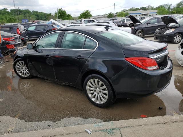 2G4GR5EK4C9112527 - 2012 BUICK REGAL BLACK photo 2