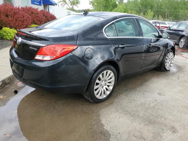 2G4GR5EK4C9112527 - 2012 BUICK REGAL BLACK photo 3