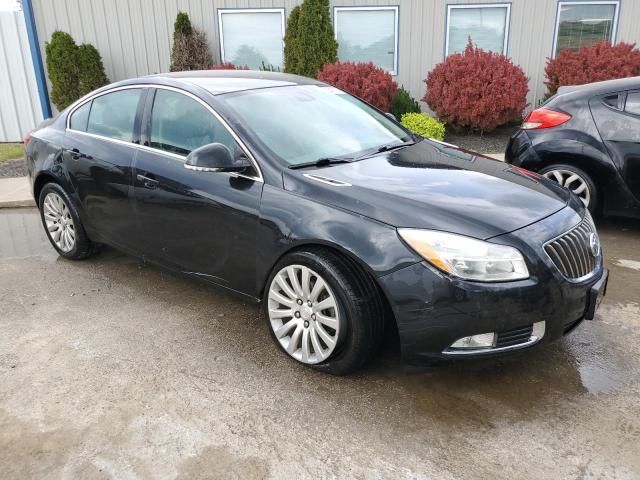 2G4GR5EK4C9112527 - 2012 BUICK REGAL BLACK photo 4