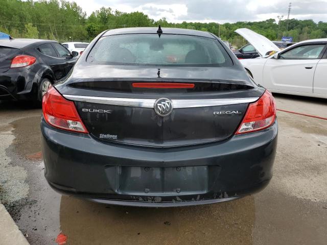 2G4GR5EK4C9112527 - 2012 BUICK REGAL BLACK photo 6
