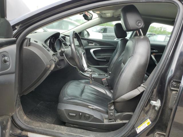 2G4GR5EK4C9112527 - 2012 BUICK REGAL BLACK photo 7