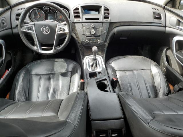2G4GR5EK4C9112527 - 2012 BUICK REGAL BLACK photo 8