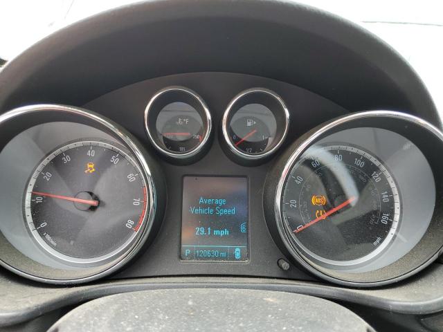2G4GR5EK4C9112527 - 2012 BUICK REGAL BLACK photo 9