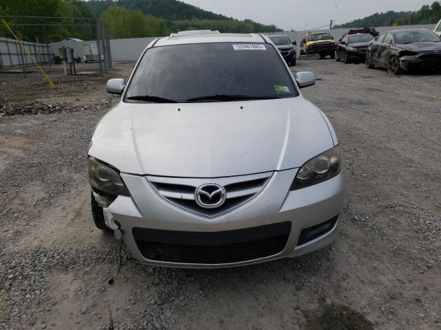 JM1BK323171637950 - 2007 MAZDA 3 S SILVER photo 5